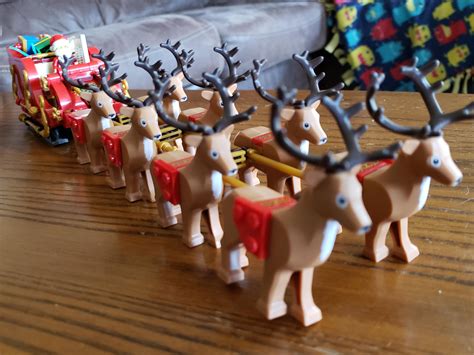 Dasher, Dancer, Prancer, Vixen, Comet, Cupid, Donner, Blitzen : r/lego