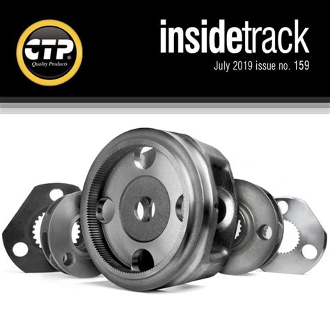 the inside track catalog is shown with four different gears and two holes on each side