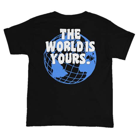 THE WORLD IS YOURS BLACK TEE – ashalk