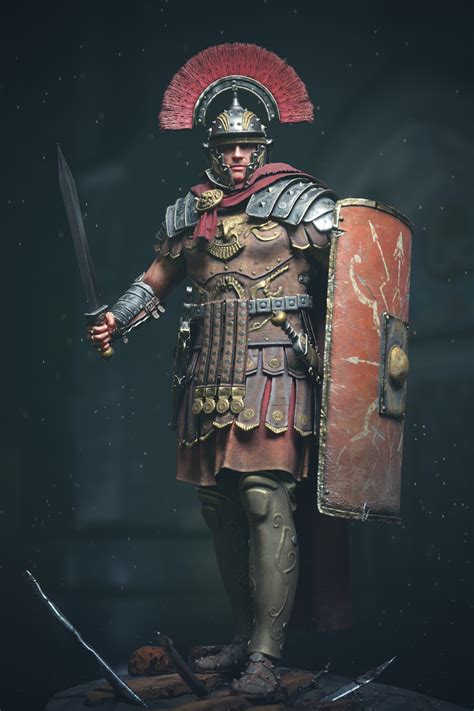 ArtStation - Centurion, Michael Weisheim Beresin | Roman armor, Roman warriors, Roman centurion