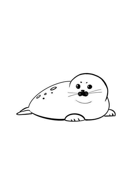 My first seal drawing :3 : r/seals