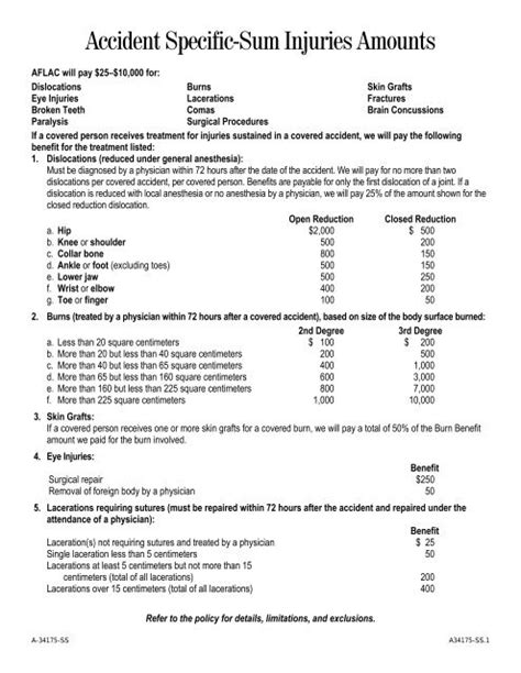 AFLAC - Personal Accident Indemnity Plan (pdf) - Cal Poly ...