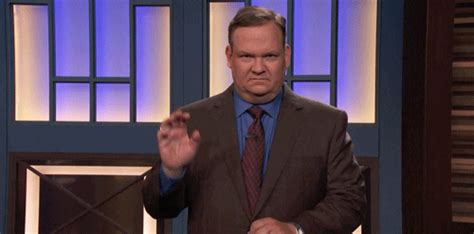 Andy Richter Raise Hand GIF by Team Coco - Find & Share on GIPHY