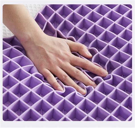 Kingworth Queen Size Honeycomb Grid Mattress Pad Gel Topper Full Tpe Mattress - Buy Mattress ...