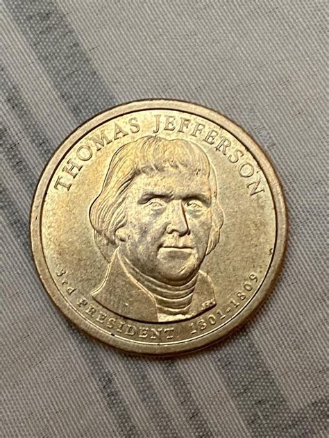 Thomas Jefferson 1 Dollar Coin 1801-1809 | Etsy | Old coins worth money ...