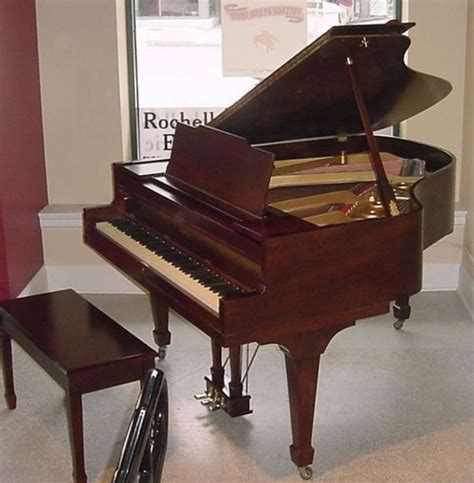 Lester Mahogany Baby Grand Piano - Antique Piano Shop