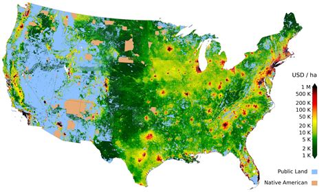 Value of Private Land in the U.S. Mapped - Vivid Maps