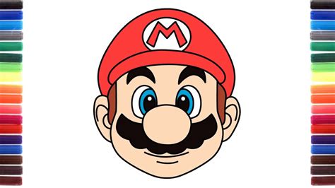 Mario Hat Drawing at GetDrawings | Free download