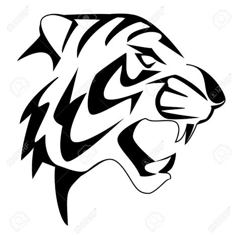 Tiger Head Drawing Easy at GetDrawings | Free download