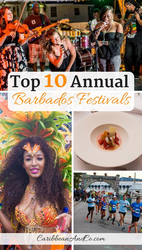 Top 10 Annual Barbados Festivals | Caribbean & Co.