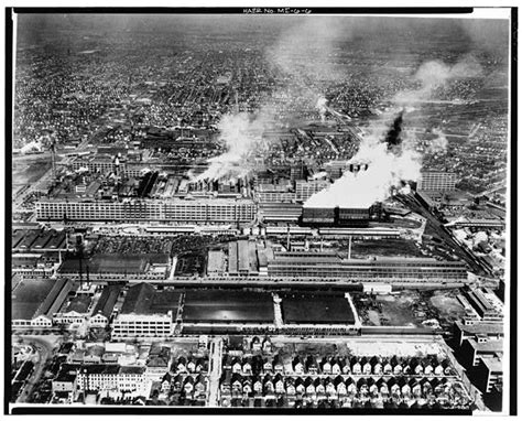 Hamtramck Plant Photos Aerial Views 1920's - 1950's