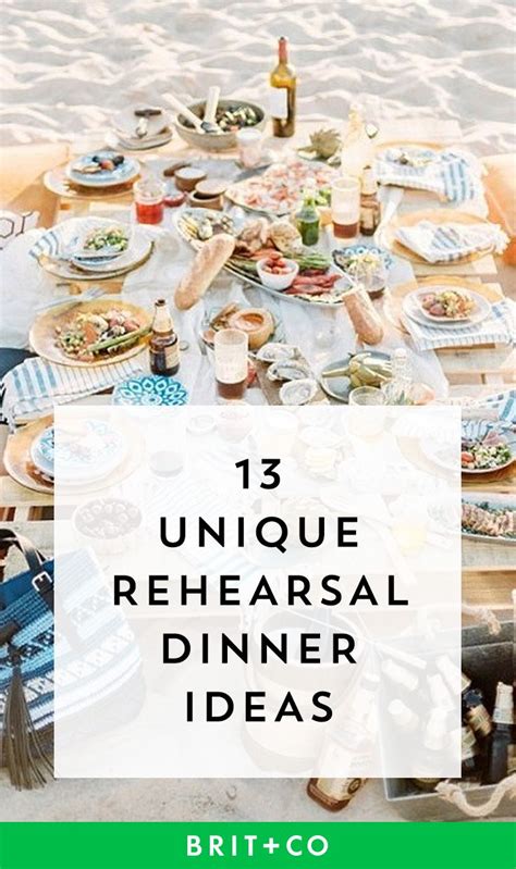 13 Unique Rehearsal Dinner Ideas to Kick Off Your Wedding | The o'jays, Ideas and Kind of