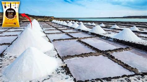 How Salt Is Made In Factory | Sea Salt Manufacturing Process | Tata ...