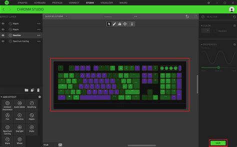 Razer Synapse 3.0: How to Configure a Custom Keyboard Backlighting Color Scheme - Technipages