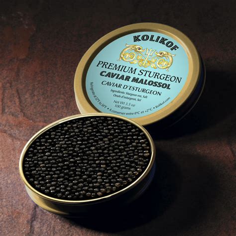 Sturgeon Caviar is true caviar. American Roe is from other fish types. - Kolikof Caviar & Fine ...