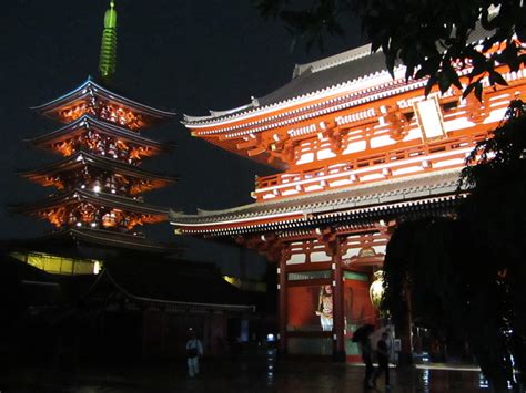 Senso-ji, Night and Day