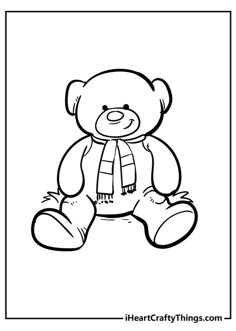 Teddy Bear Coloring Pages