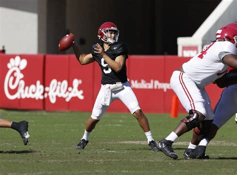 Intel on Bryce Young, Alabama’s first spring scrimmage - al.com