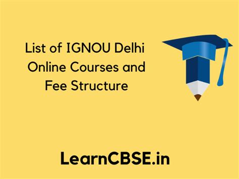 NCERT SOLUTIONS — IGNOU Courses | List of IGNOU Delhi Online...