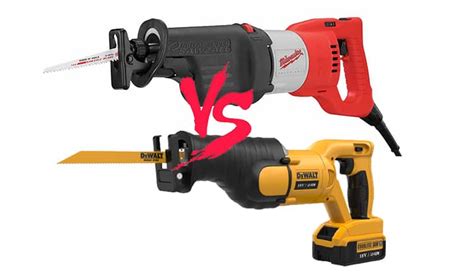 Corded vs Cordless Reciprocating Saw – What’s the Difference?