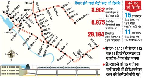 Greater Noida Metro Map