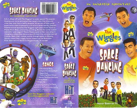 The Wiggles Space Dancing Vhs On Mercari The Wiggles Dance Book Cover ...