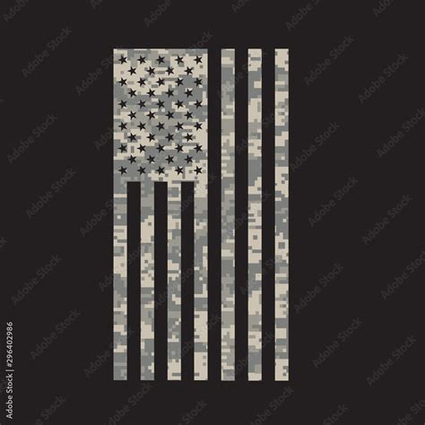 Camo American Flag