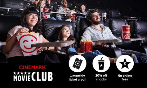 Movie Club Membership - Cinemark | Groupon