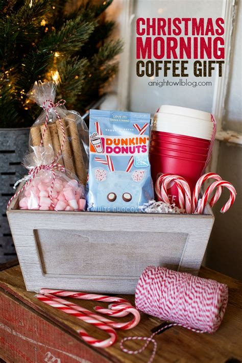 Christmas Morning Coffee Gift Basket - A Night Owl Blog