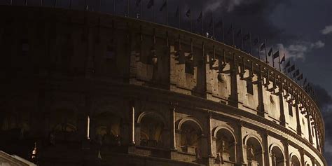 Colosseum In Gladiator Battle Scene