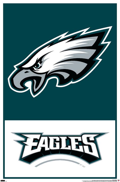 Find Your Perfect NFL Philadelphia Eagles - Logo 21 Wall Poster, 22.375" x 34" - Walmart.com