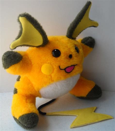 "1995 Style" Round Raichu Plush | Company: Unknown Set: Unkn… | Flickr