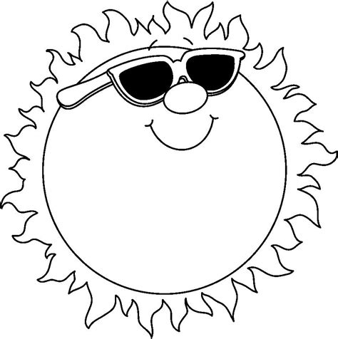 sunny weather clipart black and white 10 free Cliparts | Download images on Clipground 2024