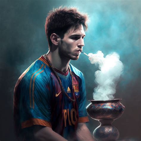 Messi smoking by EstefanoAlan on DeviantArt