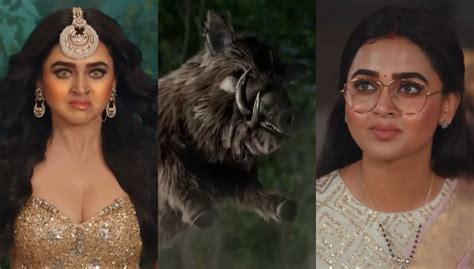 Naagin 6: After ichhadhari nevla, Tejasswi Prakash fights a wild boar to save the nation; fans ...