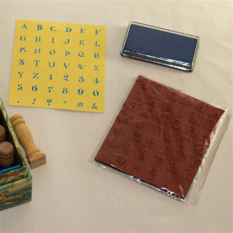 Alphabet Stamps - Coastal Home & Giftware From On The Horizon