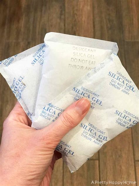 Why Didn’t I Do This Earlier? Reusing Silica Gel Packets – A Pretty ...