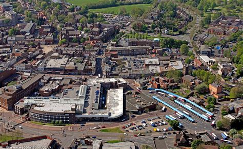 Dudley town centre aerial photograph | aerial photographs of Great Britain by Jonathan C.K. Webb