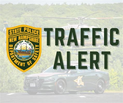 New Hampshire State Police on Twitter: "#TrafficAlert ⚠️ Route 101 ...