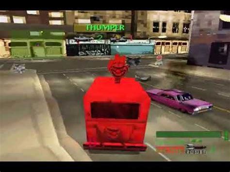 Twisted Metal [PS1] Gameplay as Sweet Tooth | Twisted metal, Video games playstation, Metal games