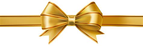 Gold Ribbon Christmas Clip Art Gold Deco Bow Png Clip Art Png | Sexiz Pix
