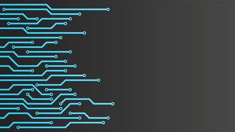 Abstract tech line pattern vector illustration. Technology chip lines ...