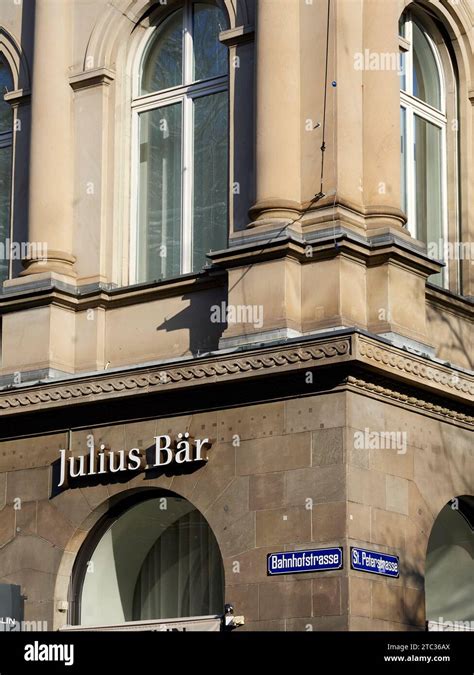 Zürich, 10th Dec, 2023. Banc Julius Baer, Headquarters Bahnhofstrasse ...