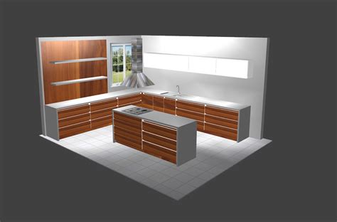 3d kitchen | Free Wallpaper