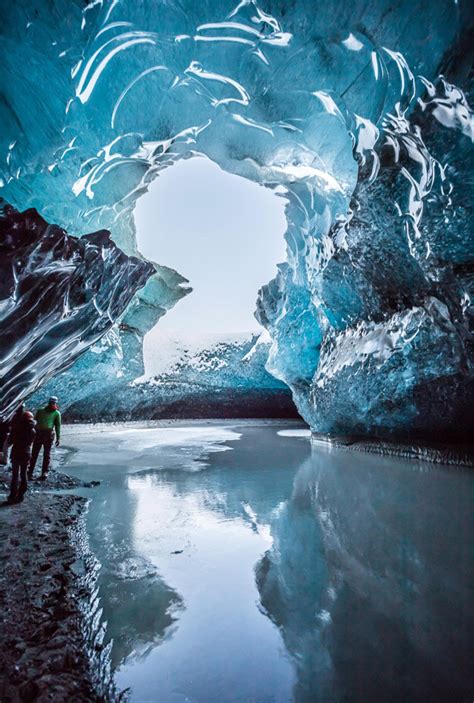 Icelands ice caves and underground glacier caught on camera | Daily Star