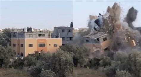 FACT-CHECK: Viral Video Of Israeli Forces Bombing Gaza Building In ...