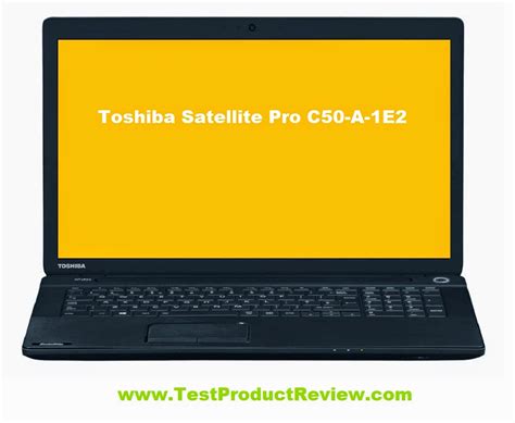 Toshiba Satellite Pro C50-A-1E2 laptop specifications