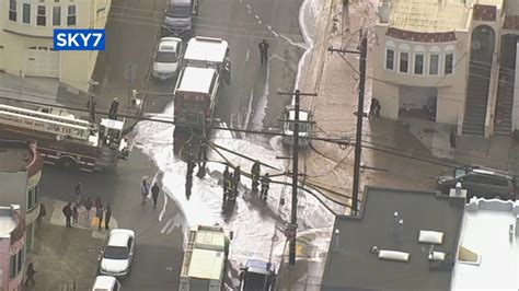 88-year-old water main breaks, sending water racing down San Francisco ...