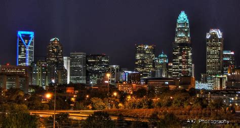 Charlotte Skyline Wallpaper