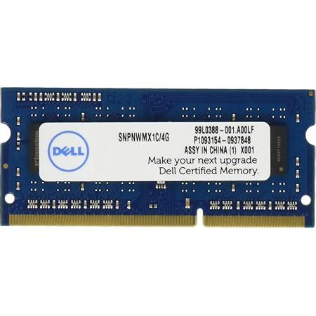 Amazon.in: Buy DELL 4GB Certified Memory Module - DDR4 SODIMM 2133MHZ ...